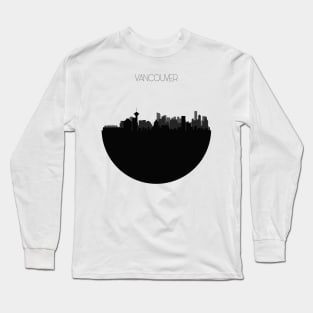 Vancouver Skyline Long Sleeve T-Shirt